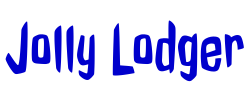 Jolly Lodger шрифт